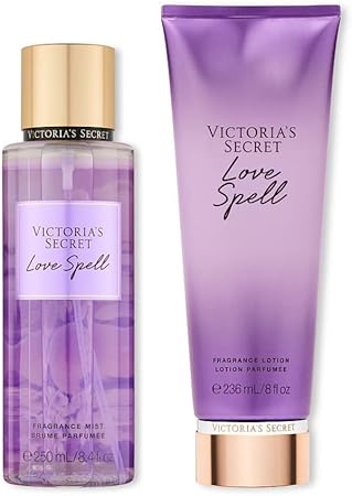 Kit Body Splah + Creme Hidratante Love Spell Victoria's Secret 236ml+250ml